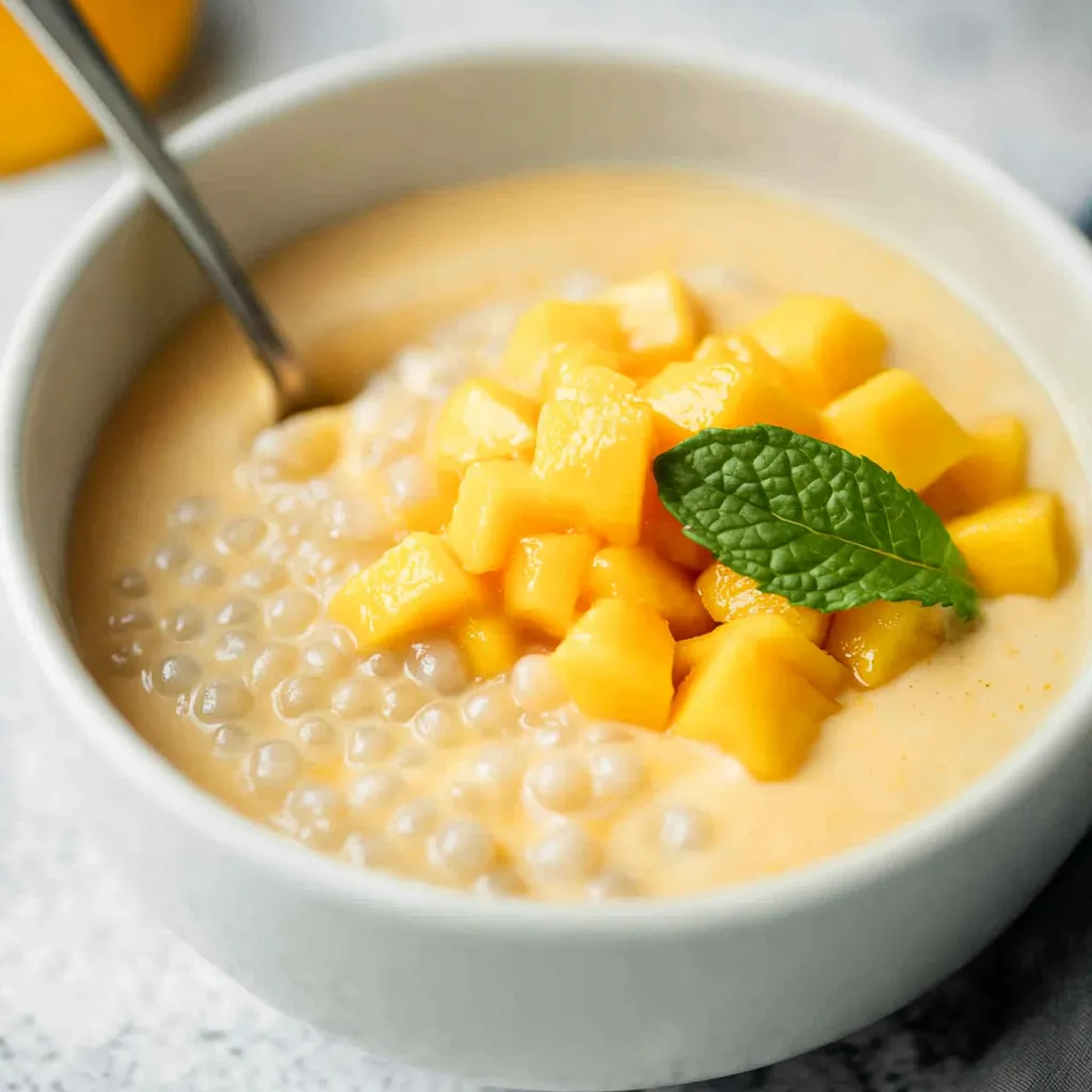 Mango-Tapioka-Dessert