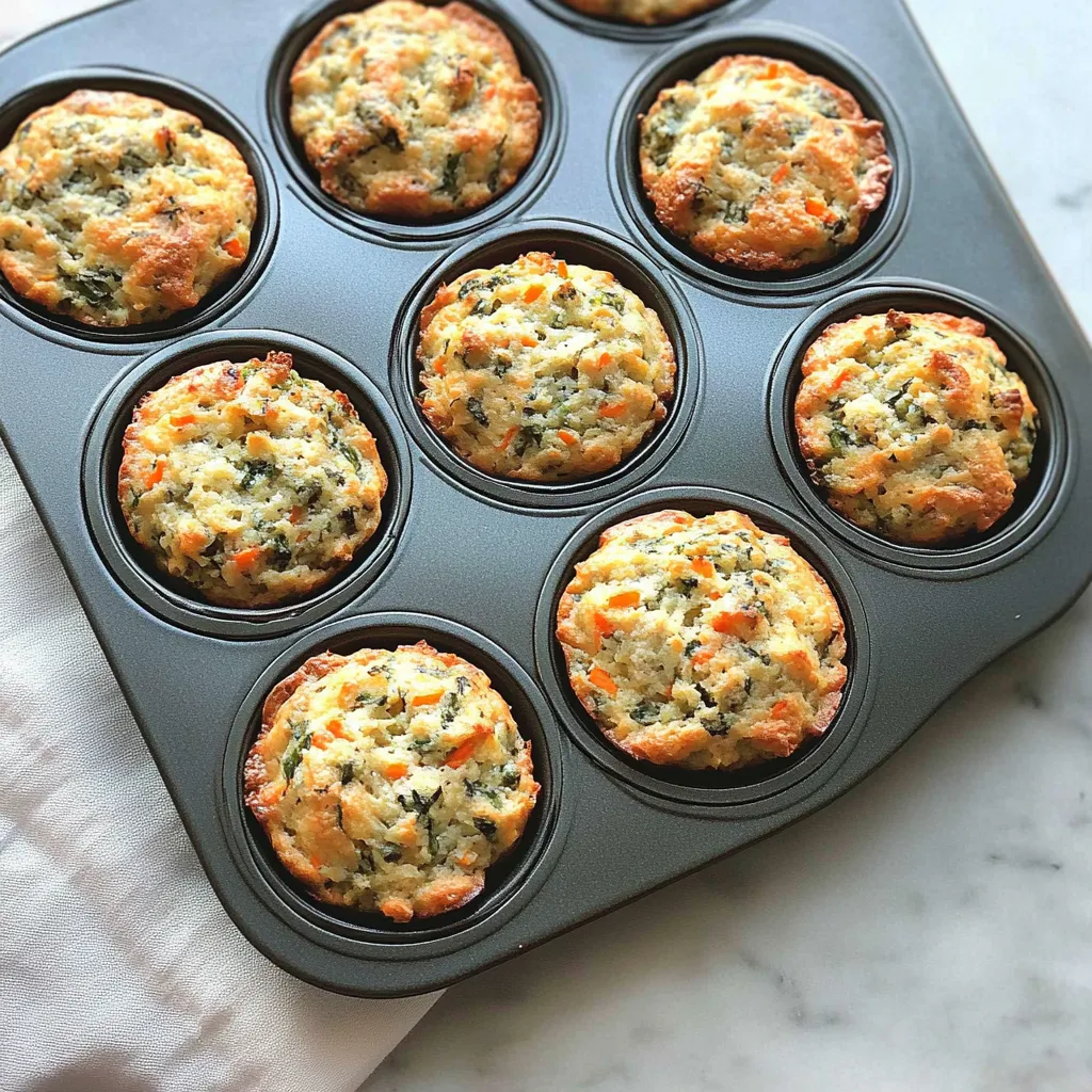Herzhafte Hüttenkäse-Muffins