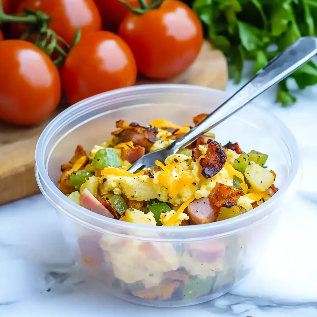 Frühstücks-Bowls zum Mitnehmen (Meal Prep Frühstück)