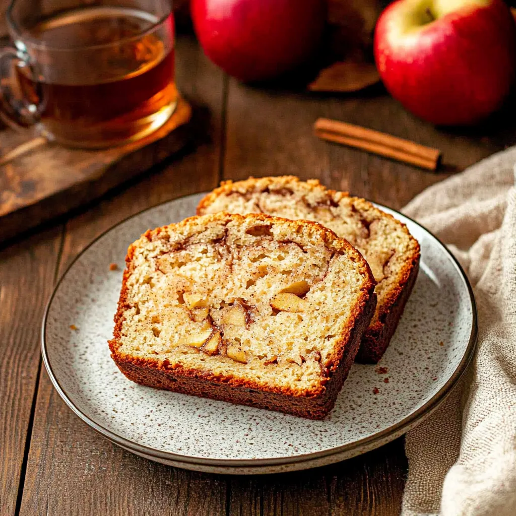 Zimt-Apfel-Kuchenbrot