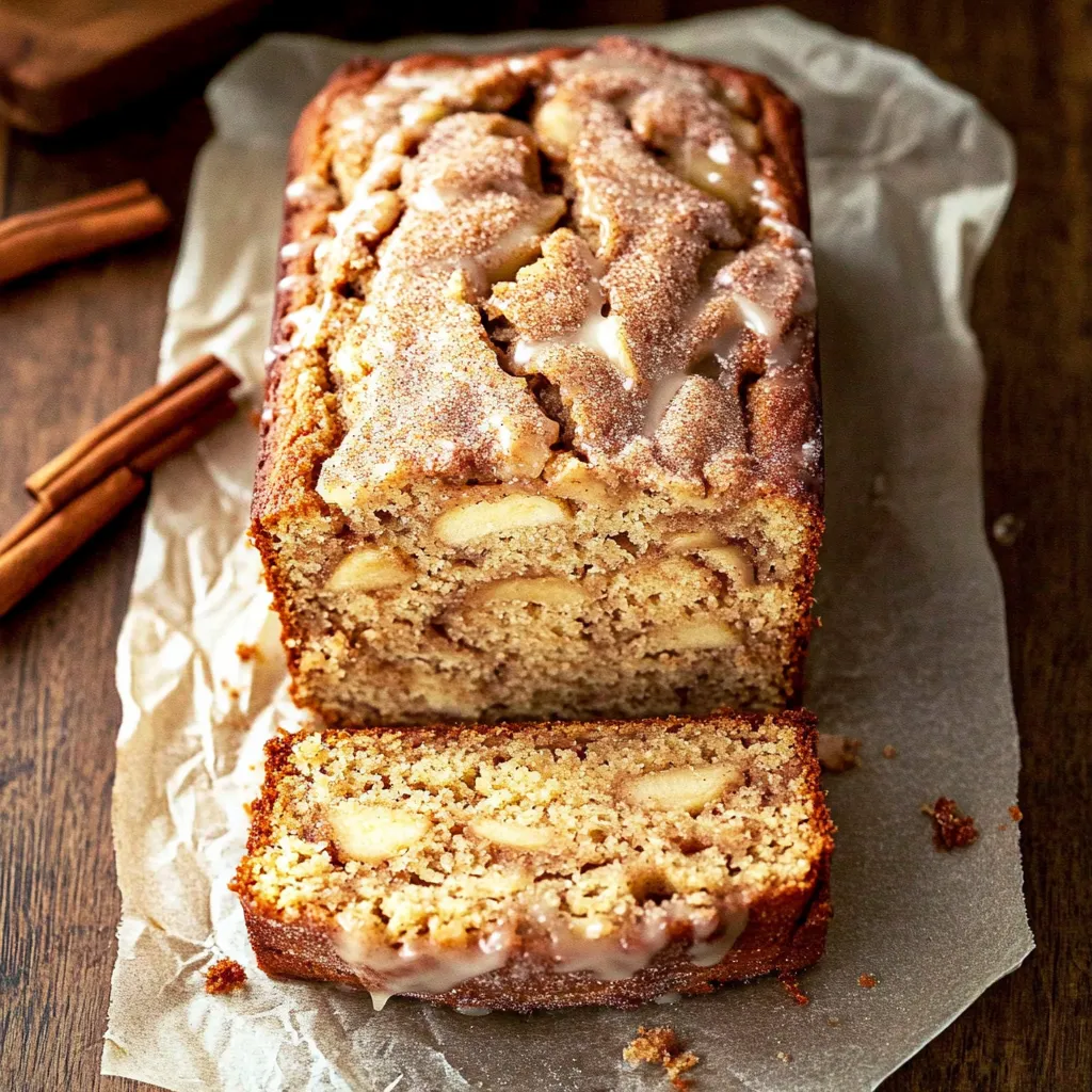 Zimt-Apfel-Kuchenbrot