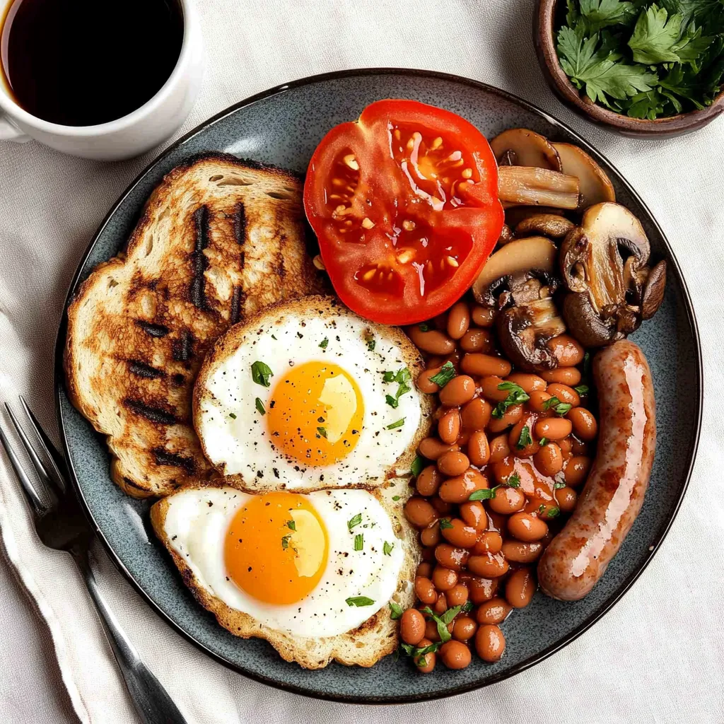 Traditionelles Englisches Frühstück