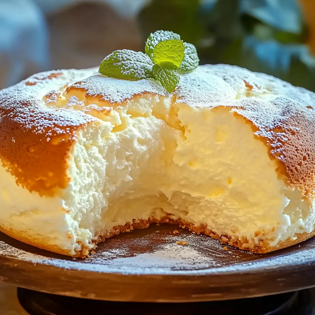 Luftiger Joghurt-Cloud-Kuchen