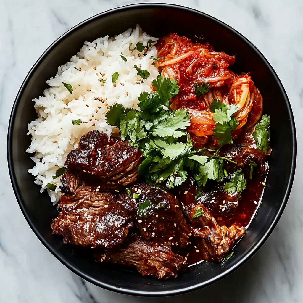 Koreanischer Schmorbraten
