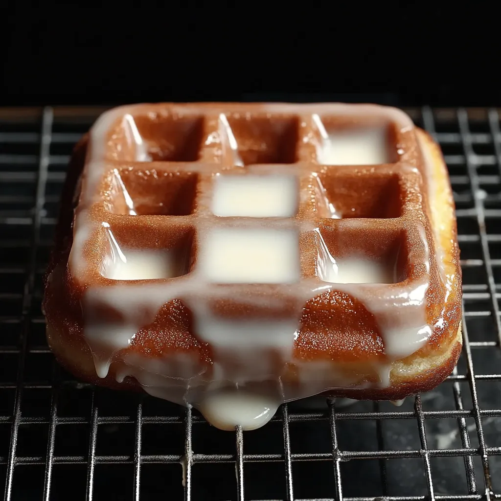 Apfel-Fritter-Waffel-Donuts Rezept