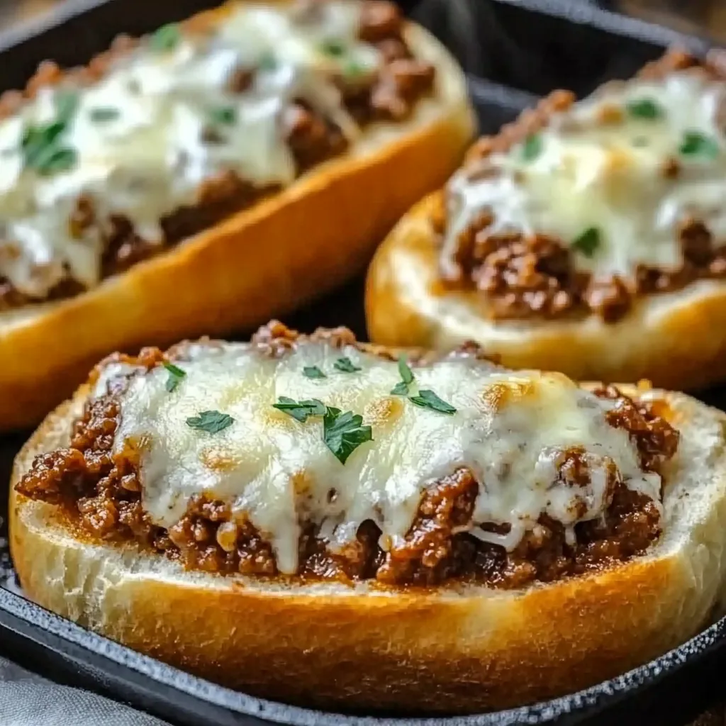 Italienische Knoblauchbrot Sloppy Joes Rezept – Köstliche Variante