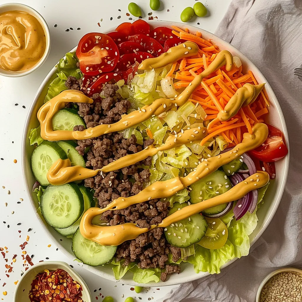 Big Mac Salat Rezept