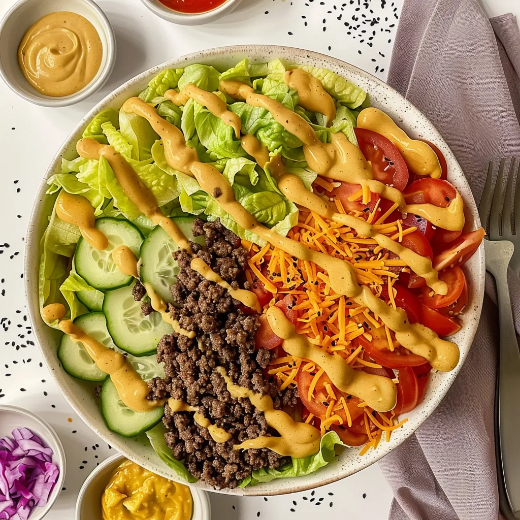 Big Mac Salat Rezept
