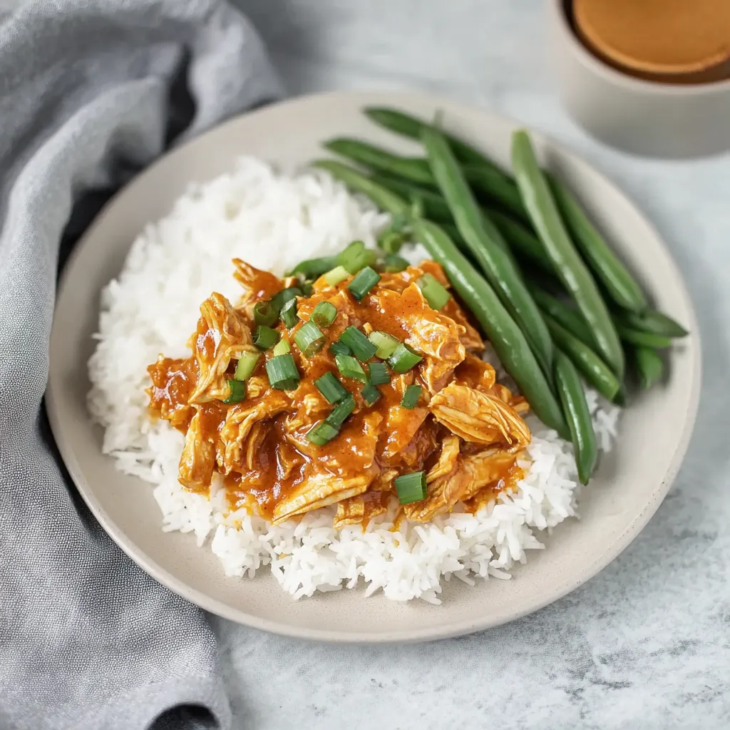 Cremiges Sweet-Chili-Hähnchen aus dem Slow Cooker