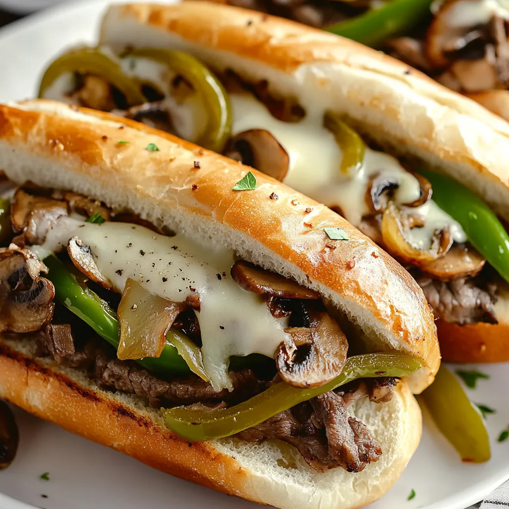 Klassisches Philly Cheesesteak