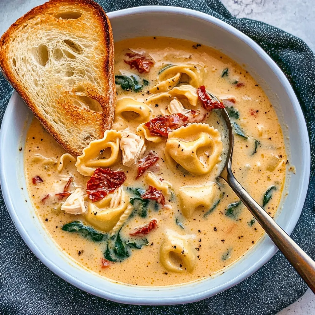 Verführerische Cremige Hähnchensuppe