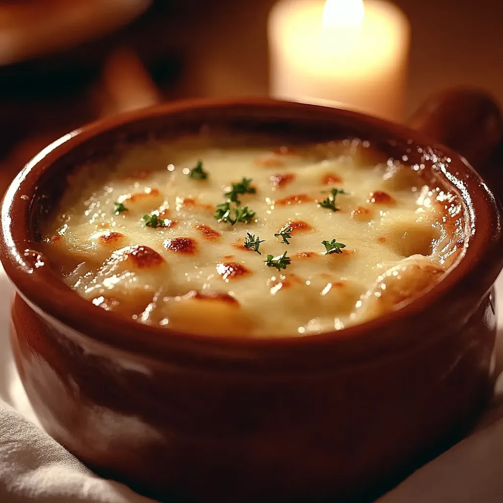 Zwiebel-Käsesuppe