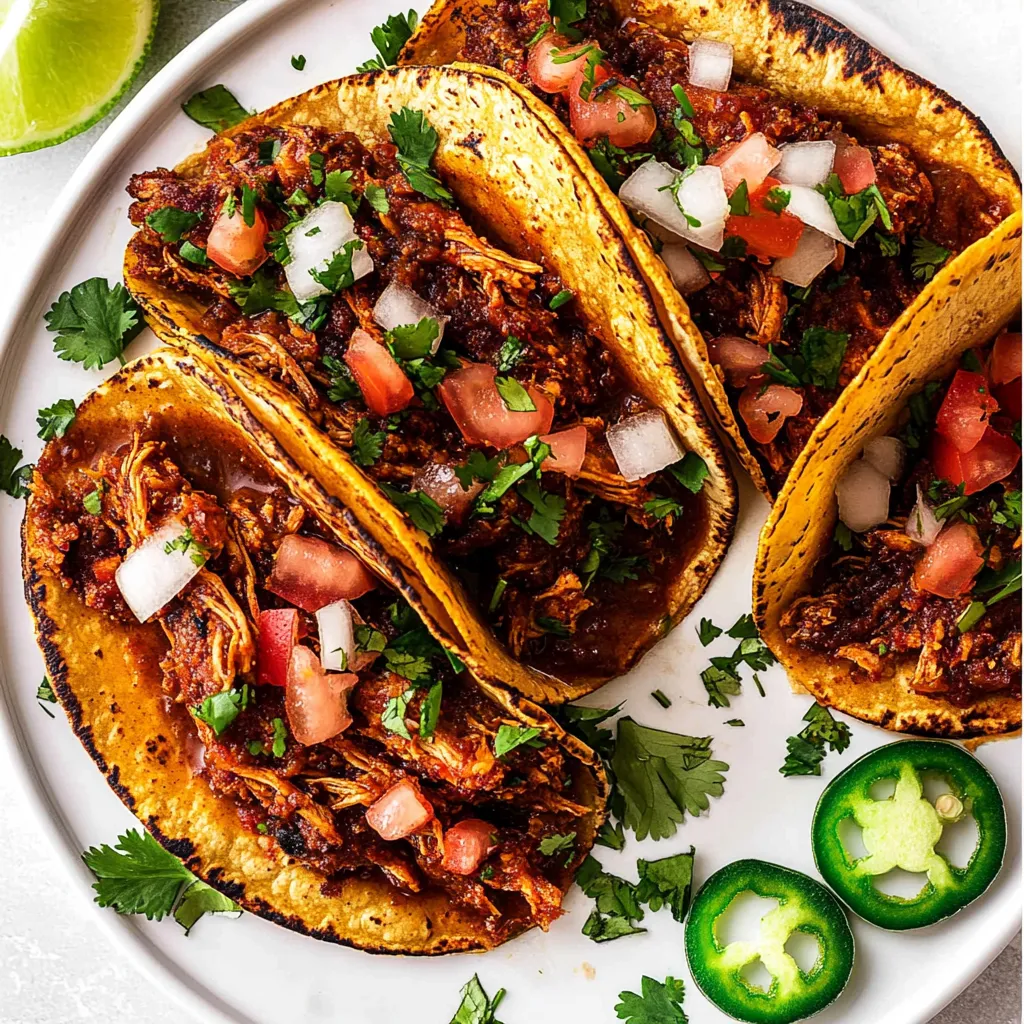 Zarte Hähnchenfüllung in knusprigen Tortillas