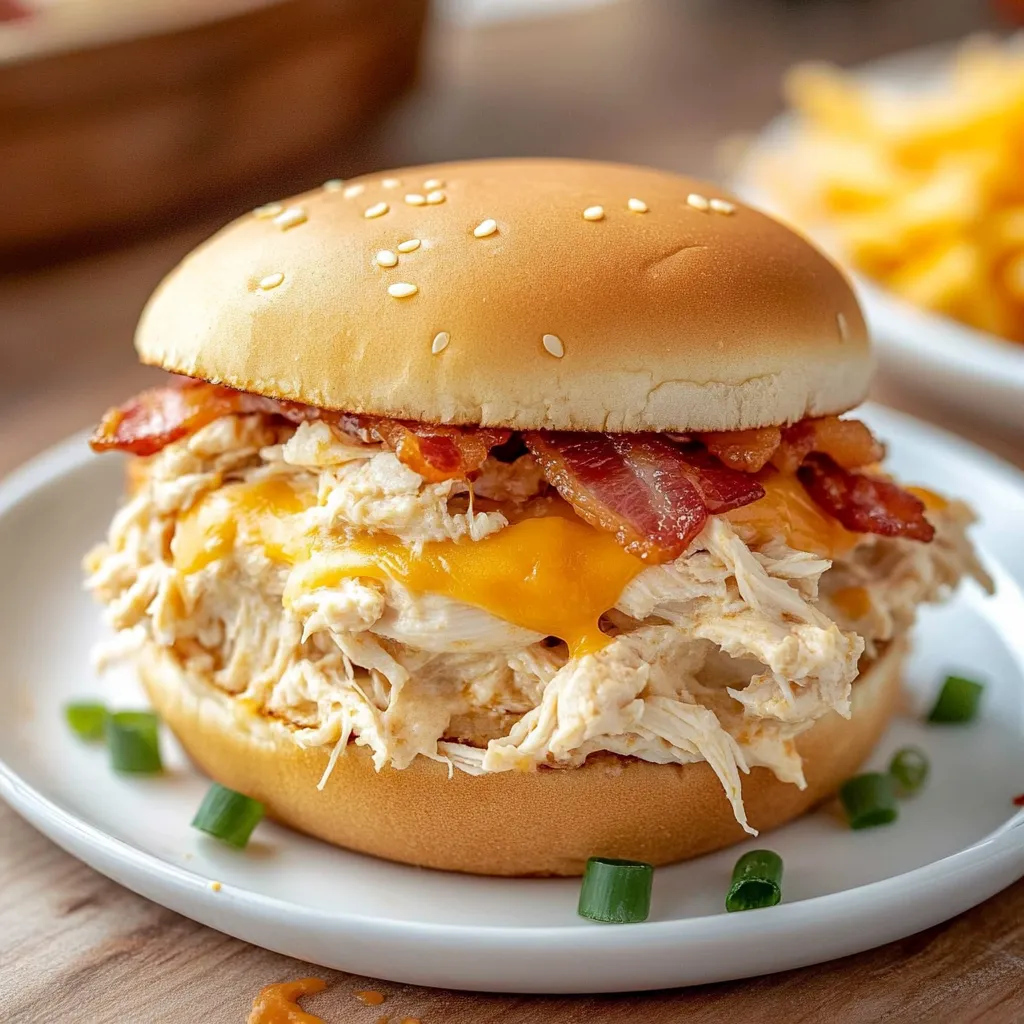 Cremiges Crockpot Crack Chicken