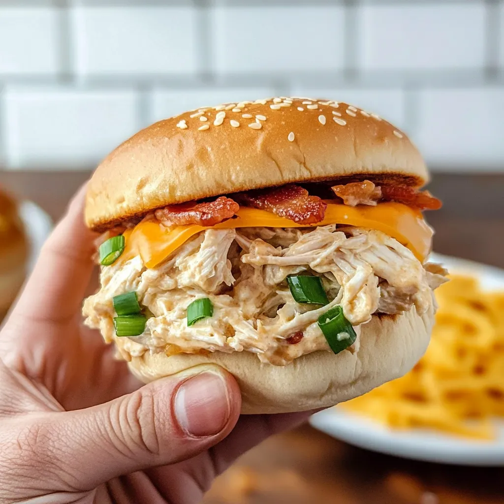 Cremiges Crockpot Crack Chicken