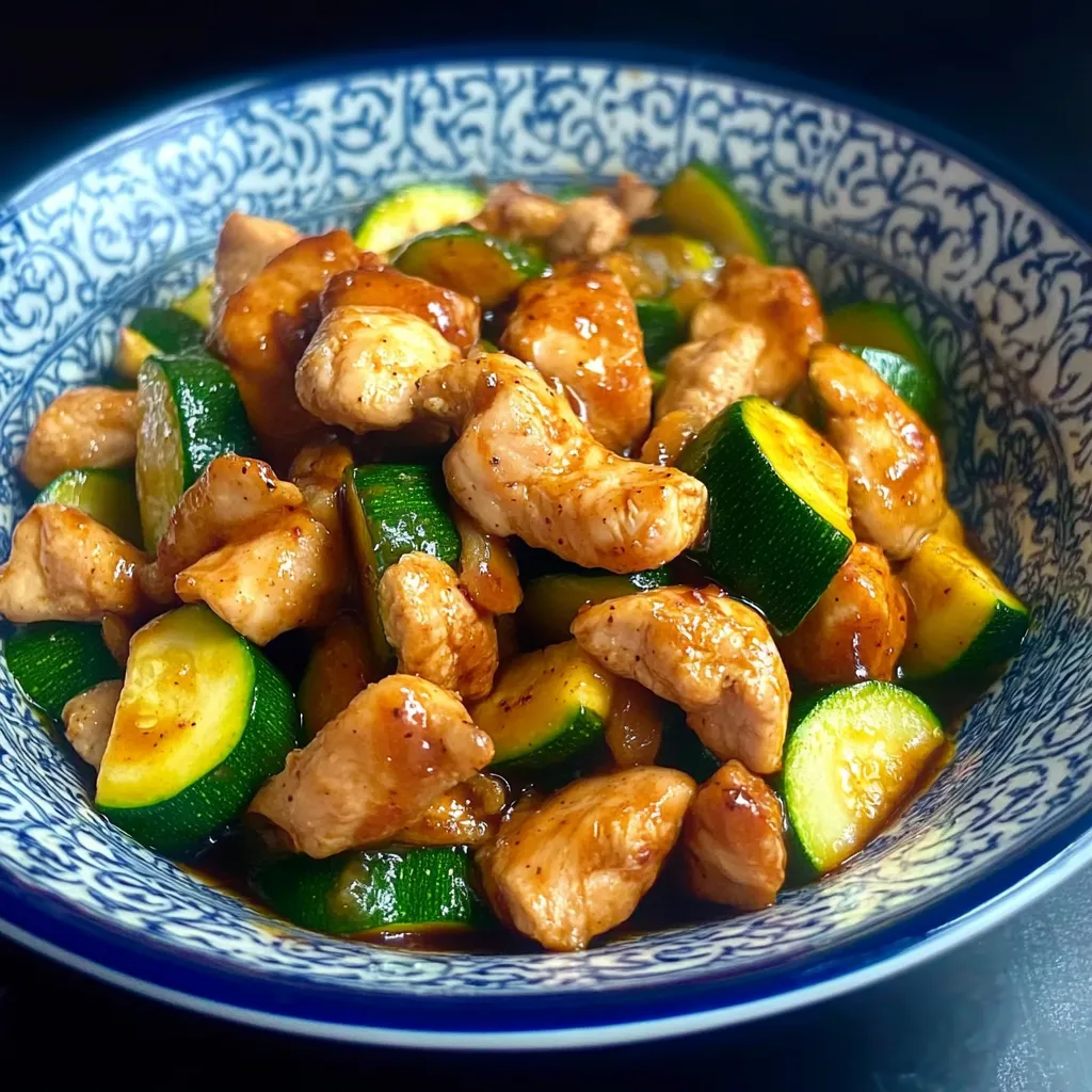 Hähnchen-Zucchini-Pfanne