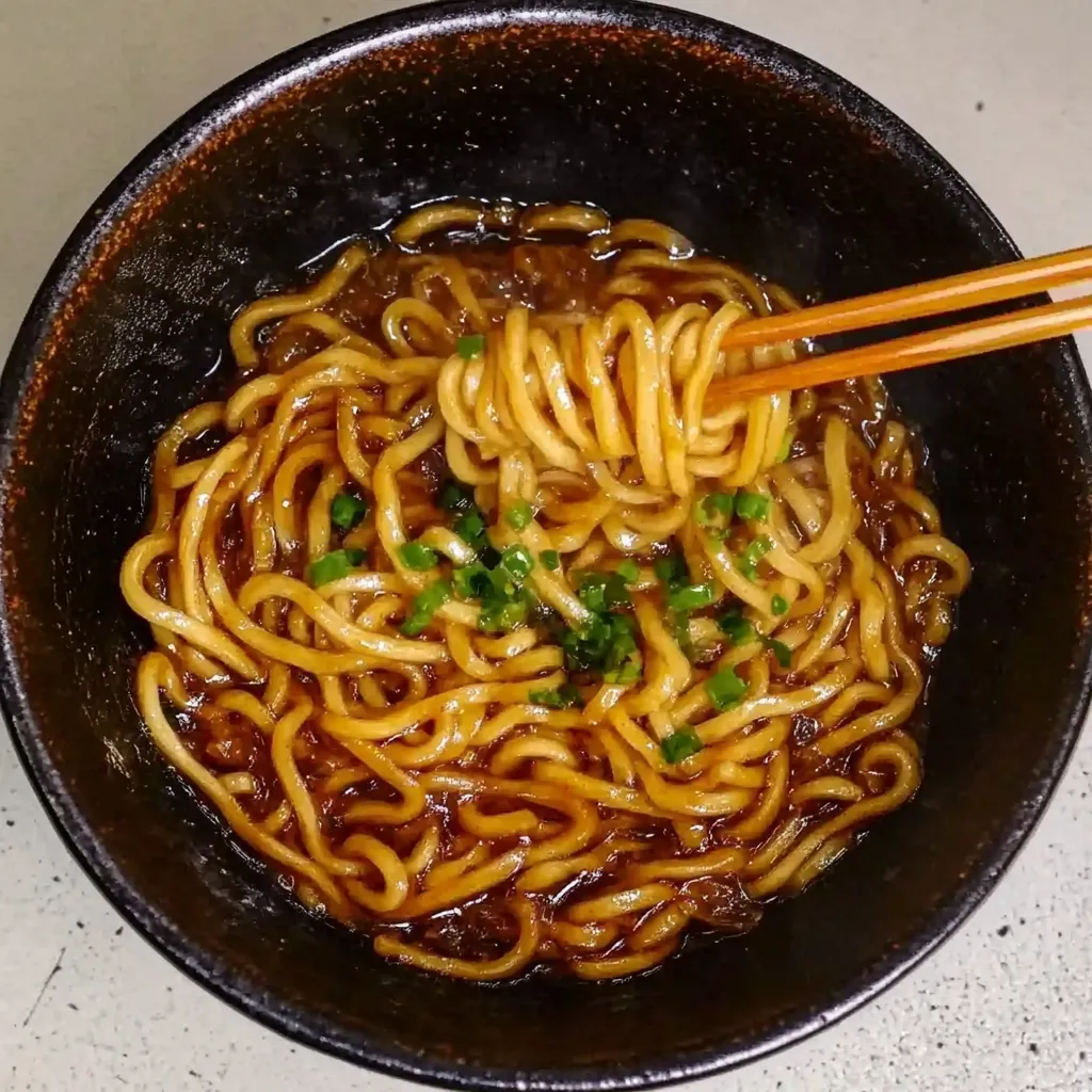 Honig-Knoblauch-Ramen