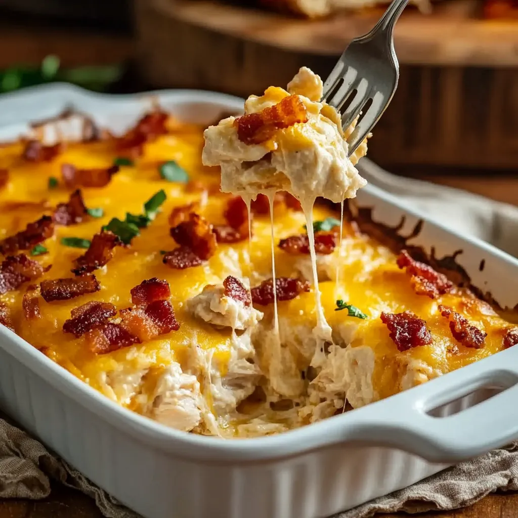 Carnivore Keto Hähnchen-Auflauf