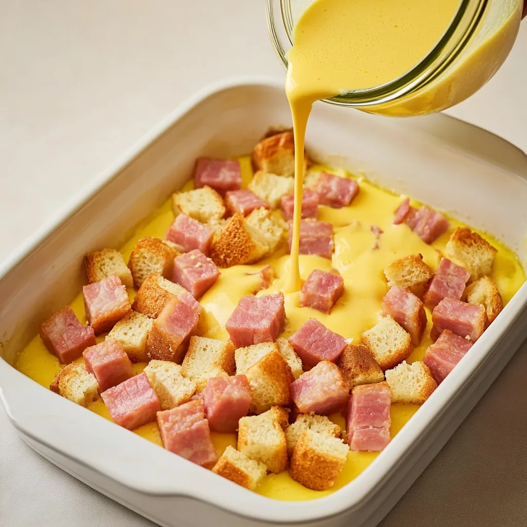 Eggs Benedict Auflauf