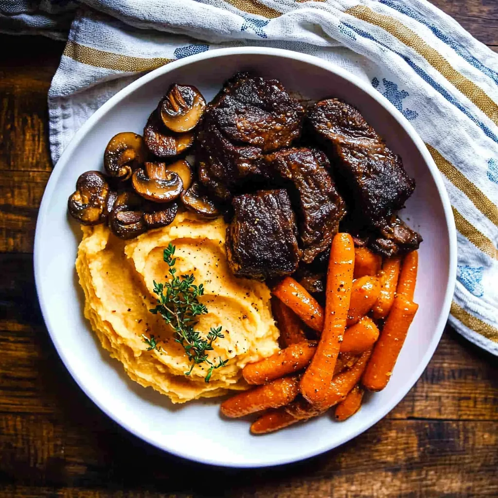 Zarteste Crockpot-Rinderkurzrippen