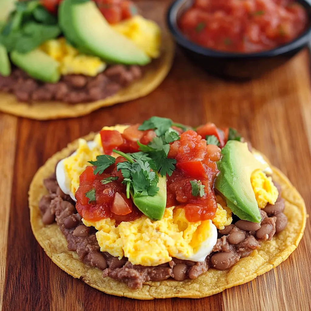 Frühstücks-Tostadas