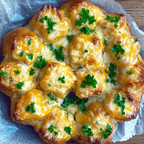 Käse-Knoblauch-Zupfbrot