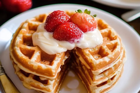 Protein-Waffeln