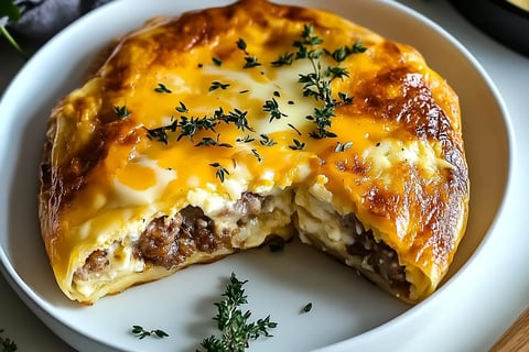 Würstchen-, Ei- und Käse-Frühstücks-Wraps